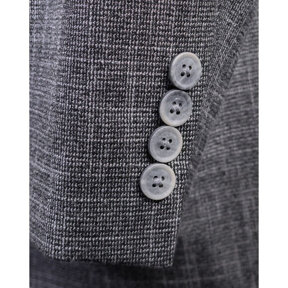 Oak Hill Cotton Blazer Mens 2XL (50R 52R) Sports Coat Jacket Blazer Gray - Picture 7 of 14